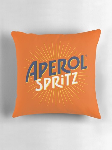 Aperol spritz pillow - aperol, case,