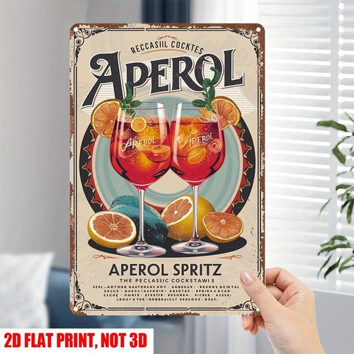Aperol spritz sign vintage - spritz,